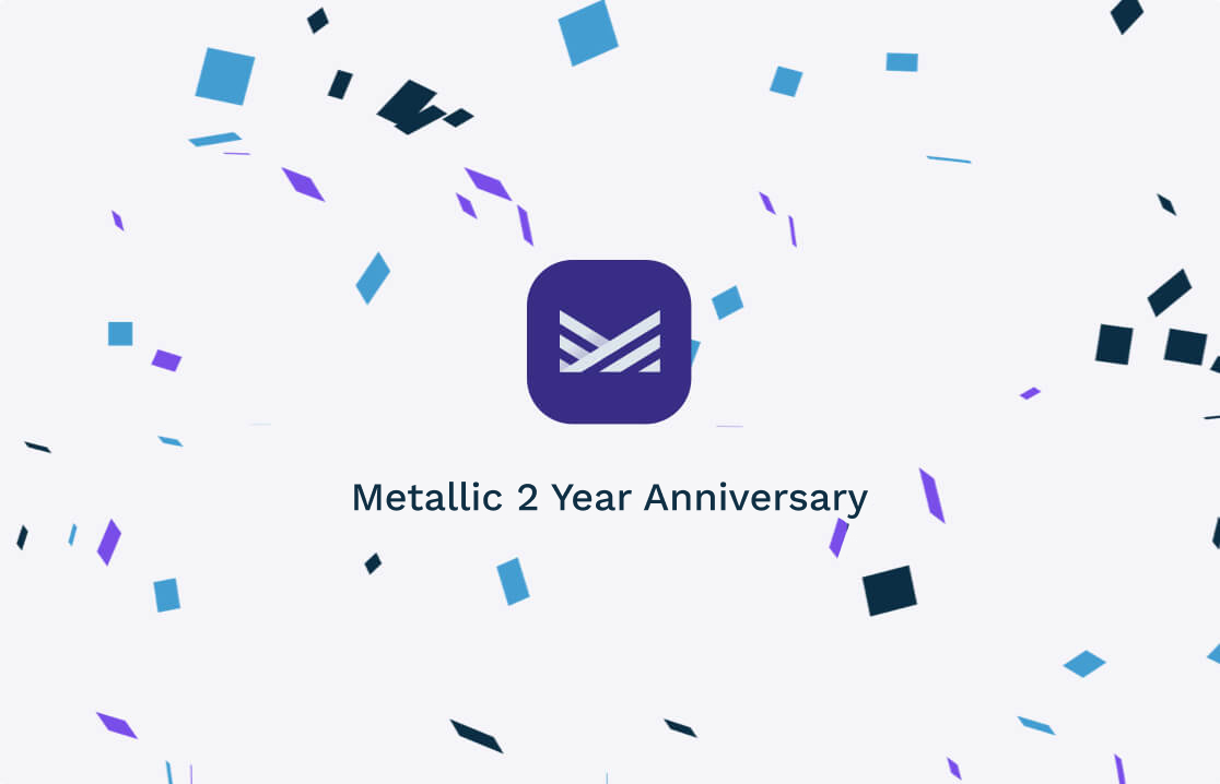 Metallic 2 year anniversary